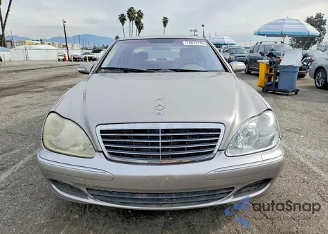 2004 Mercedes-Benz S 430 из США, поврежденный, VIN WDBNG70J44A415128